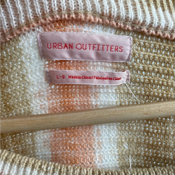 Urban Outfitters Cropped Striped Sweater - Picture 2 of 4